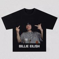 Billie Eilish Y2k Graphic Unisex Shirt 2026 New ONeck Short Sleeve Unisexs Unisexs Fashion HipHop Tees Fan Gifts Unisex Fashion S