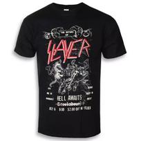 Slayer Airbrush Demon Pattern Printed Unisex TShirt Casual Street Style Cotton TShirt Suitable For Metal Enthusiasts S
