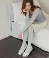 [MAC MOC] Somuch Double Velcro Color-block Mary Jane Sneakers Somuch Black-225