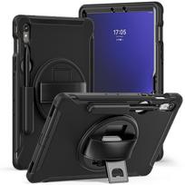 Hand Strap case for Samsung Galaxy Tab S9/S8/S7 Universal 11 Inch Shockproof Heavy Duty with Pencil Holder Kickstand juoda