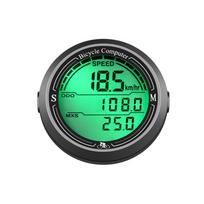 Bicycle Mile Display Instrument Bike Speed Meter Speedometer Waterproof Luminous juoda