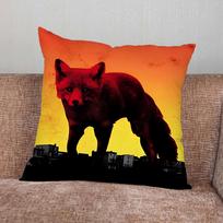 The P-Prodigy Logo Pillow Case For Home Bedroom Car Office Decoration Living Room Sofa Cushion Cover Suitable 40x40cm