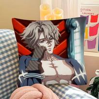 1pc Record Of Ragnarok Anime Pillow Case Fashion Square Pillowcase Bedroom Sofa Room Ins Decoration Leisure 40x40cm