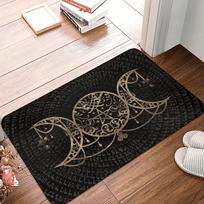 Trijų Mėnulių Deivės Durų Kilimėlis Kilimėlis Neslystantis Pentagrama Pagoniška Vikaniška Virtuvės Vonios Balkono Kilimas Kilimas 40*60cm 40cm x 60cm