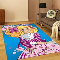 Candy Candy mergaitės animacinis anime kilimas kilimėlis miegamajam svetainei sofai žaidimų kambariui durų kilimėlis namų dekoras, vaikų žaidimų zonos kilimėlis neslystantis 40x60cm
