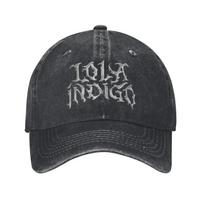 Summer L-Lola Indigos Tour 2025  Baseball Cap Sun  Hot Sale Print Washed Hip Hop Hats Unisex Unisex Classic Tennis Skate  Cap One Size