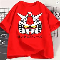 Gundam T Shirt Summer Logo Cotton TShirts For Unisex Trending Casual Tshirt Short Sleeve Y2k Casual Tees S