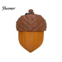 Portable Fidget Accessory 3D Printed Acorn Clicker, Fake Finger Stress Backpack Hanging Decoration Relief Push Toy, Gift for Kids Teens Adults Desktop 1pc