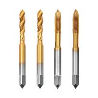 High-Strength M3-M12 HSS Spiral Point Tap & Die Set with Cobalt Titanium and Tin Coating for Thread Cutting DIN Standard High Speed Steel