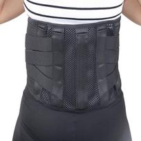 Orthopedic Breathable Pain Relief Lower Waist Trainer Brace Strap Back Lumbar Support Belt S juoda