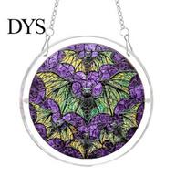 Halloween Acrylic Puzzle Suncatcher Window Hanging,7.87 Inch Sun Catcher Comfortable Hand Feel Decoration Ornament, Ideal for Gifting and Home C