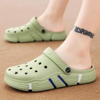 Summer Fashion Unisex Garden Clogs Beach Sandals Indoor Outdoor Slip on Slippers Footwear for Pool Beach Garden Daily Use Size 36 to 45 38 žalia