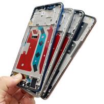 6.81  For Huawei Honor X9 Middle Frame Bezel Plate Cover Mid Housing With Side Key Replacement Magic 4 Lite 4G 5G Honor X9 Black