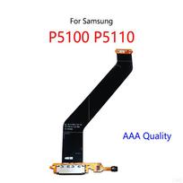 USB Charging Dock Connector Port Socket Jack Charge Board Flex Cable For Samsung Galaxy Tab 2 10.1 inch P5100 P5110 GT-P5100 Copy New
