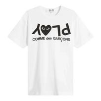 Comme des Garçons Play Logo Print T-Shirt L
