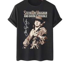 Stevie Ray Vaughan and Double Trouble Black T-shirt WE4874 2XL
