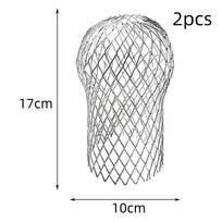 Expand Aluminum Gutter Filter Mesh 2/4Pcs Foldable Anti-Clog Screen for Outdoor Patio Roof Gutter Leaf Blocking 2pcs