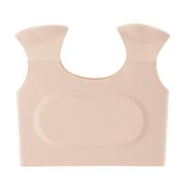 Chest Binder Shoulder Pad Vest Seamless Wireless Bra Elastic Underwear for Women  Body Shaping L kūno spalva