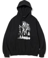 Notponerd Defy Death Pullover Hood - Black Black/M