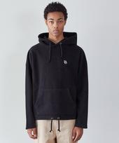 Du Pont Unisex Unique Name Logo Embroidered Hoodie (Black) Black/M
