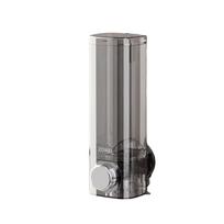 Suction Cup Wall-mounted Soap Dispenser Transparent Lotion Soap Container  Travel Use Grey