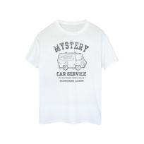 Scooby Doo Womens/Ladies Mystery Car Service Cotton Boyfriend T-Shirt XXL