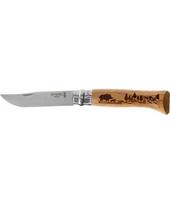 "Opinel" peilis 8 inox ąžuolas Animal series - laukinis šernas