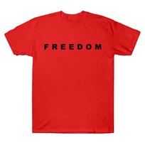 Charlie Kirk Freedom Merch T-shirts Freedom Letter Graphic T Shirts Unisex Casual Short Sleeve Crew Neck High Quality Cotton Tee S