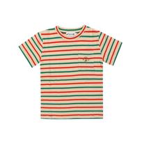 BonpoinT Boys Kids ShorT Sleeve T shirT sTripe c05bTsk00001 C05BTSK00001 251A (6A)