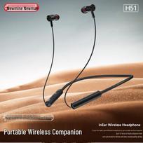 Newmine H51 Neckband Sports Bluetooth Earphones