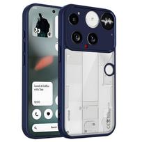 Nothing Phone 3 A024 Case Air Cushion Shockproof Clear Matte Back Cover Hard Phone Case for Nothing Phone 3 2025 Silicone Bumper Pc + tpu&Nothing Phone (3)