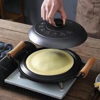 Wutuo Cast Iron Pancake and Crepe Griddle