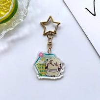 Fushimi Inari  New Acrylic Keychain, Chiikawa Xiaohachi Creative Pendant, Cute Animated Character, Keychain, Bag Pendant ruda
