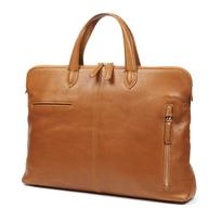 Joya Genuine Leather Smart Briefcase Bag, CAMEL J4521