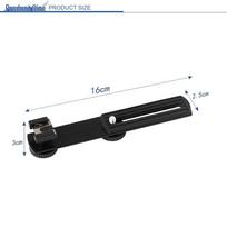Tripod Hot Shoe Bracket with Phone Holder and Fill Light Mount