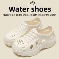 Crocs Unisex Vasariniai Lauko Avalynė Storu Padu Neslystantys EVA Poros Sportiniai Kvėpuojantys Basutės Vyriški Storu Padu 38-39 beige