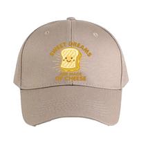 Sweet Dream are Made of Cheese Woman Man Baseball Cap Adult Adjustable with Curved Brim Hiking Fishing Hat sun hat duckbill cap Adjustable