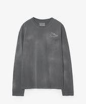 Birthday Suit Bleach L/S T-Shirt (Charcoal) M