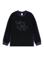 Yes Ic Side Rib L/S Black Black/M