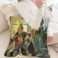 Genshin Impact Kaveh Alhaitham Office Cushion Pillowcase Car Cushion Cover45X45CM Lumbar Pillowcase Sofa Pillowcover 30x30cm