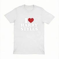 2026 New Love Harry Styles Cotton Shirt Unisex Y2k HighQuality Summer Unisexs ONeck Short Sleeve Graphic Tshirt Fan Gift S