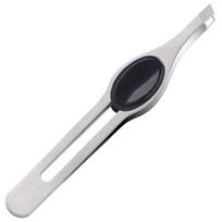 Colorful Stainless Steel Tweezer Hair Removal False Eyelash Tweezers Eyelash Curler  Women 04
