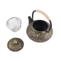 800ml Capacity Cast Iron Teapot Removable Infuser Japanese Tea Pot Tea Pot  For Herbal Brews