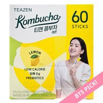 [TEAZEN] Kombucha Lemon 60 Sticks white