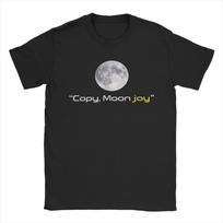 Unisex Unisexs Copy Moon Joy Artemis 2 T Shirt Pure Cotton Tops Funny Short Sleeve Round Neck Tees Graphic Printed TShirt S