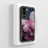 Artistic Pastel Tulip Floral Case for Realme C100 C85 C83 C75 C73 C65 C61 Lightweight New Upgrade Camera Protection Phone Cover for OPPO Realme Bumper Realme C100 (4G)