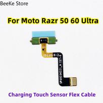 Repair Original For Motorola Moto Razr 60 50 Ultra Charging Touch Sensor FPC Flex Cable Replacement Parts 1 x Razr 50