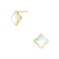 Vendome Aoyama Earrings K18 Yellow Gold Shell AGVA1170 MP [Official] balta