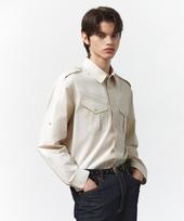 Il Corso Combat Comfort Shirt Dark Beige Iesh5E106I4 Pale Beige/00S