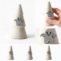 Yarn Knitted Witch Hat Decorations for Halloween Costume Party Favors One Size